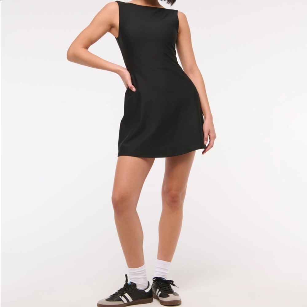YPB Boatneck Mini Dress, Backless